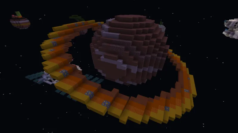 Skyblock Space Exploration
