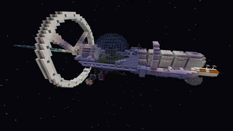 Skyblock Space Exploration