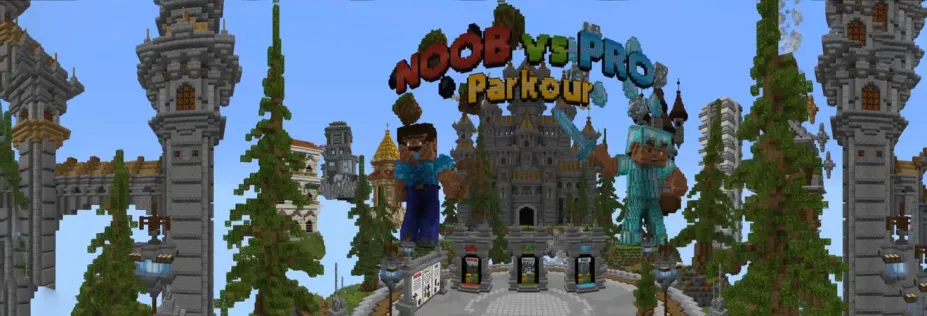 Parkour: Noob vs Pro