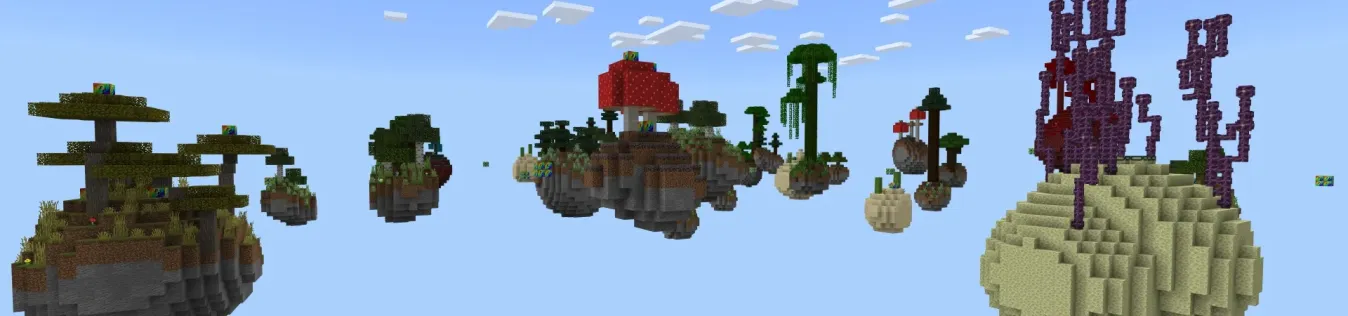 Skyblock Rainbow Blocks