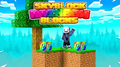 Skyblock Rainbow Blocks