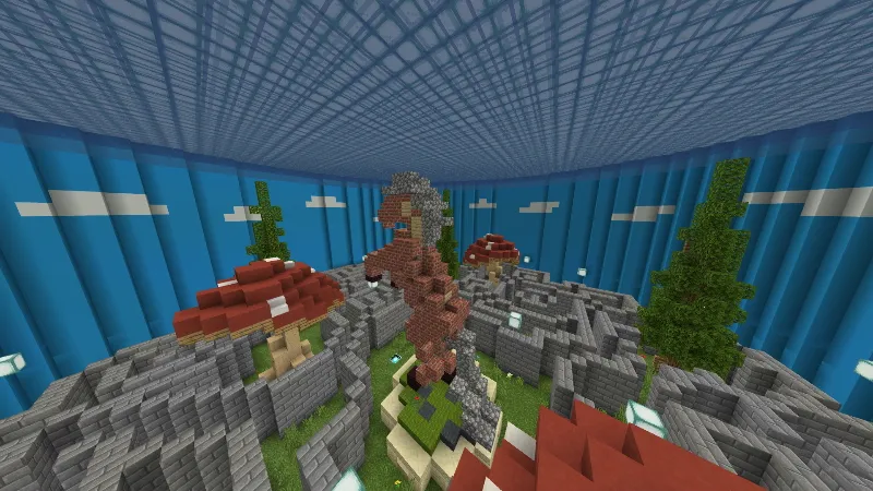 Find the Button: Mazes