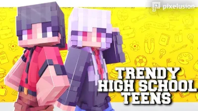 Trendy High School Teens