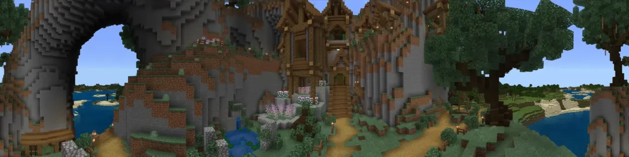Fantastic Mountainside Base