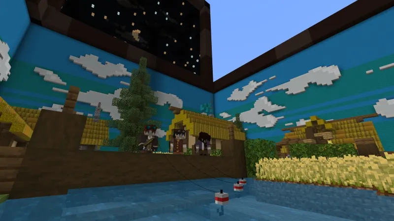 Village Inside a Chest