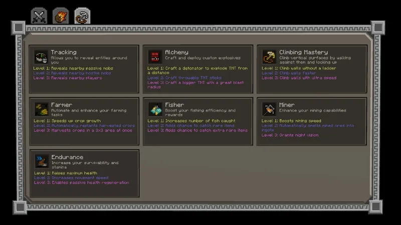 Player Skills Pro Add-On