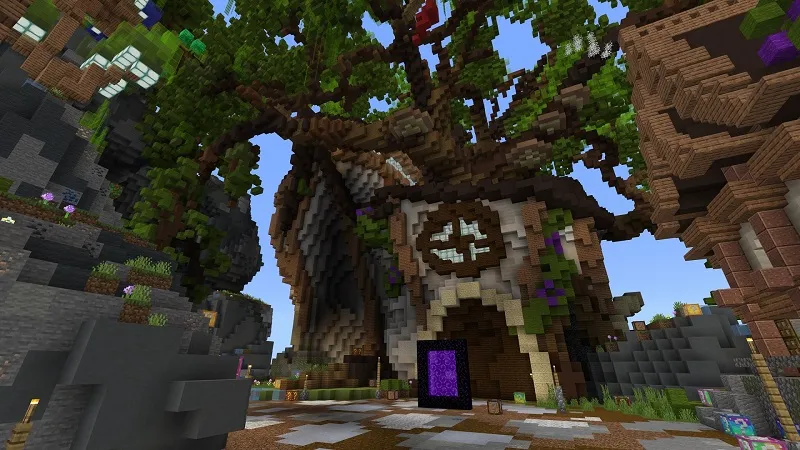 Lucky Skyblock Isekai Forest