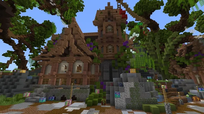 Lucky Skyblock Isekai Forest