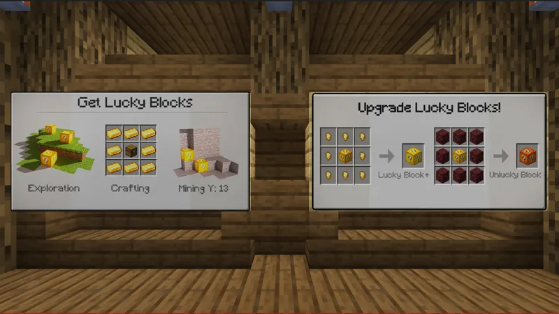 LUCKY BLOCKS: SURVIVAL!