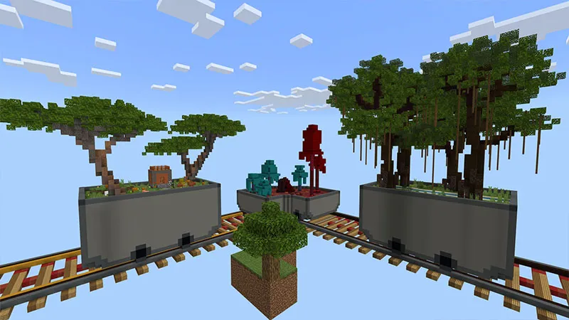 Minecart Skyblock