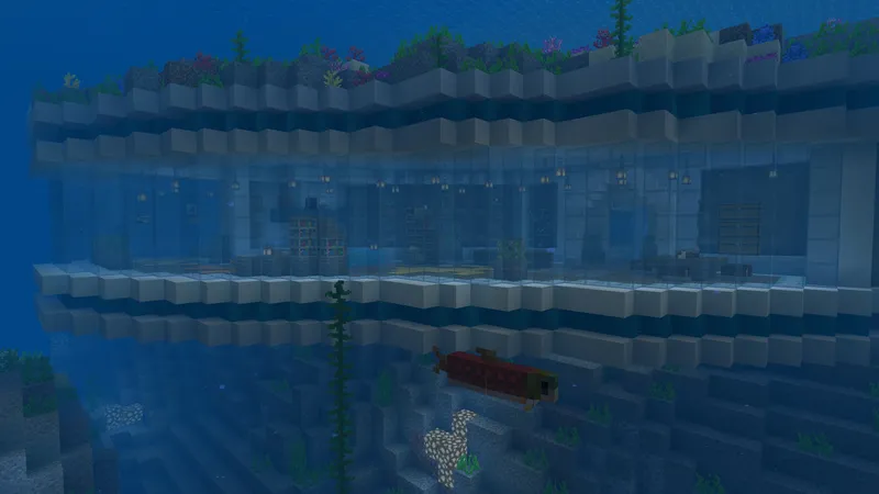Underwater Modern Base