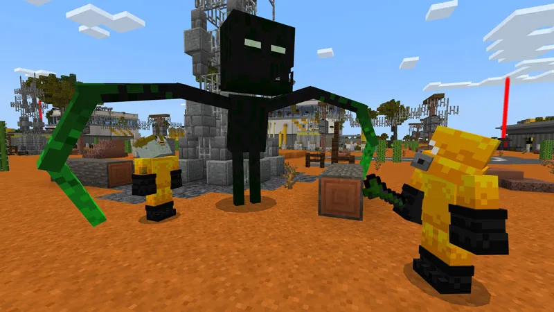 Nuclear Mob Arena Battle