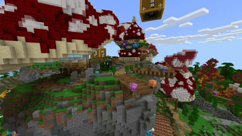 Island Mushroom Lucky Blocks