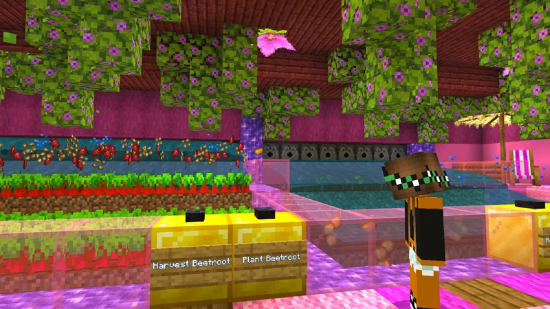 Blue vs Pink Secret Base