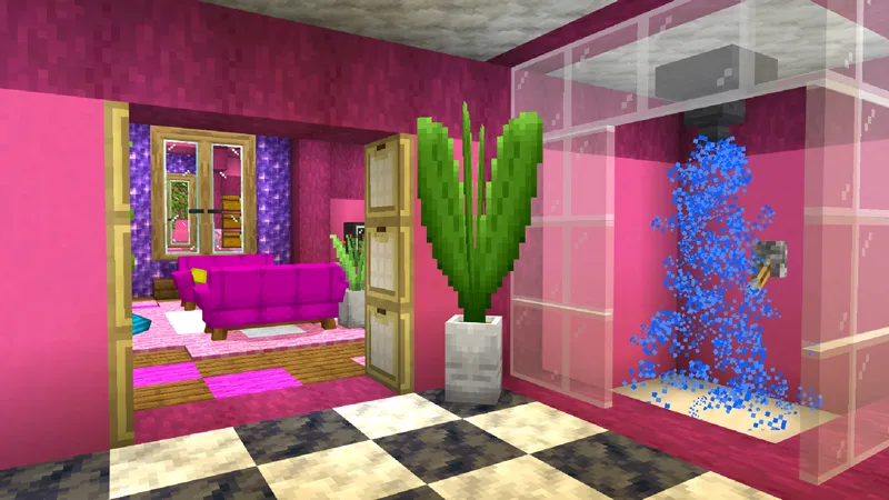 Blue vs Pink Secret Base