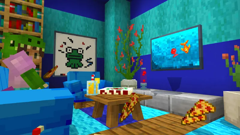 Blue vs Pink Secret Base