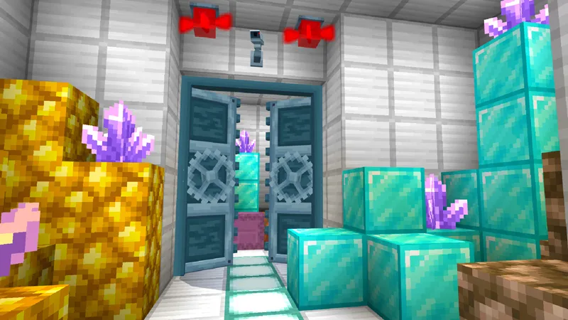 Blue vs Pink Secret Base