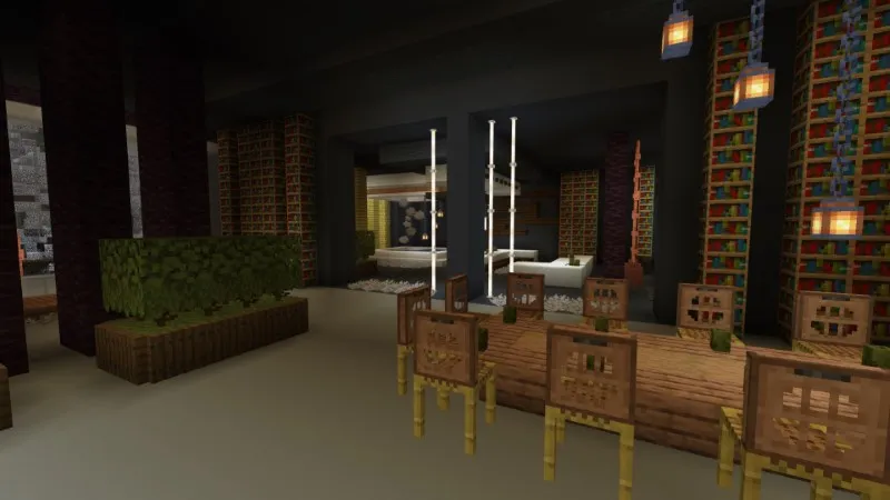 Winter Billionaire Mansion