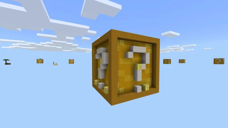 Skyblock Giant Lucky Blocks