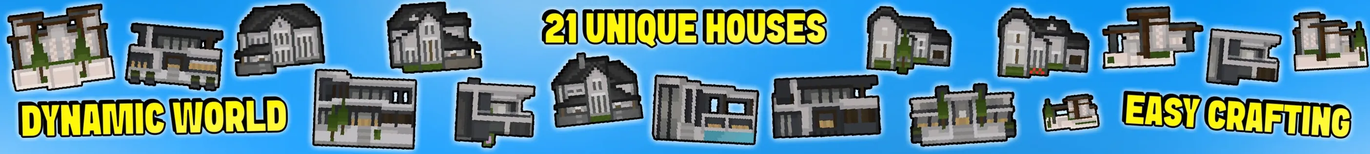 Craftable Modern Houses