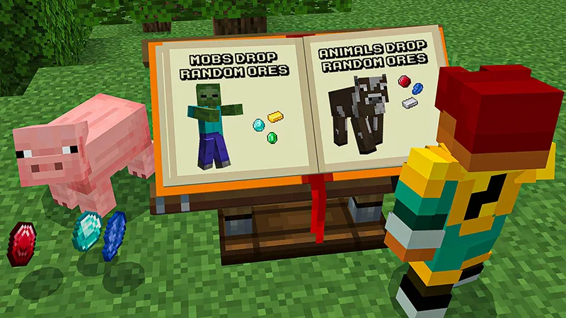 Mob Drop Ores