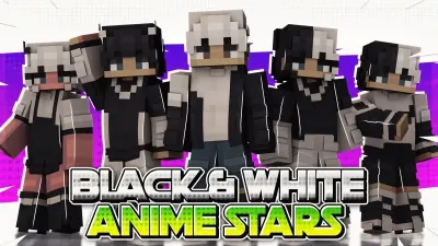 Black & White Anime Stars