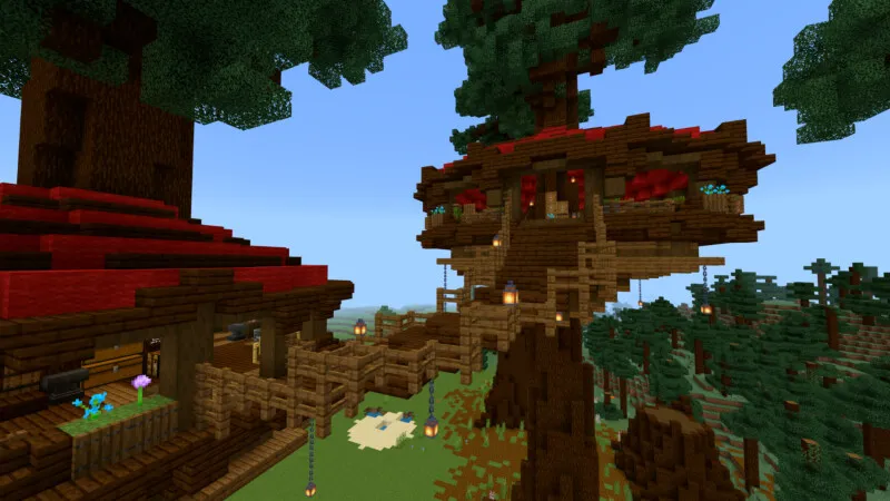 Cute Home Treehouse