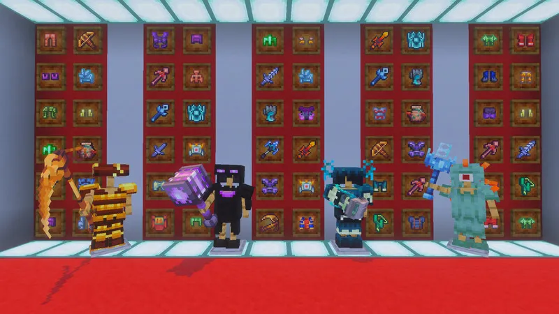 WEAPONS + ARMOR Add-On