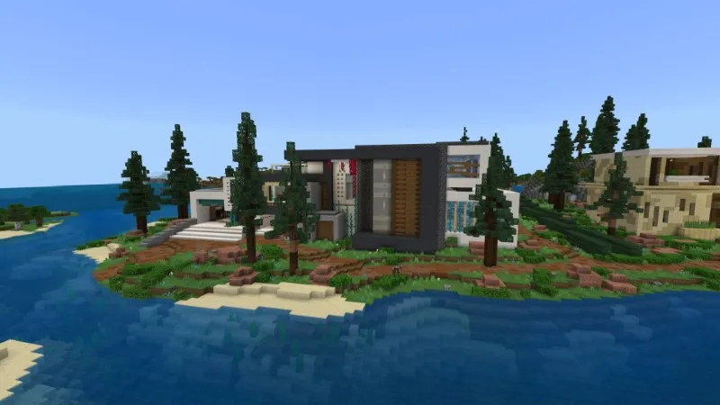 Mansion: Noob Vs Pro Vs Hacker