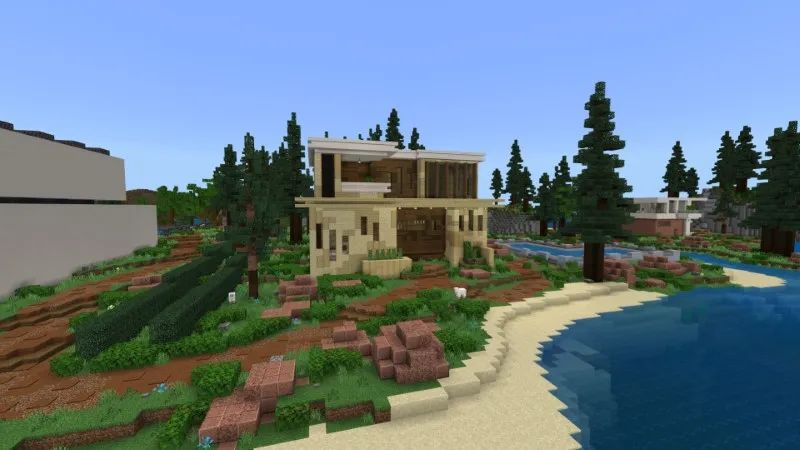 Mansion: Noob Vs Pro Vs Hacker