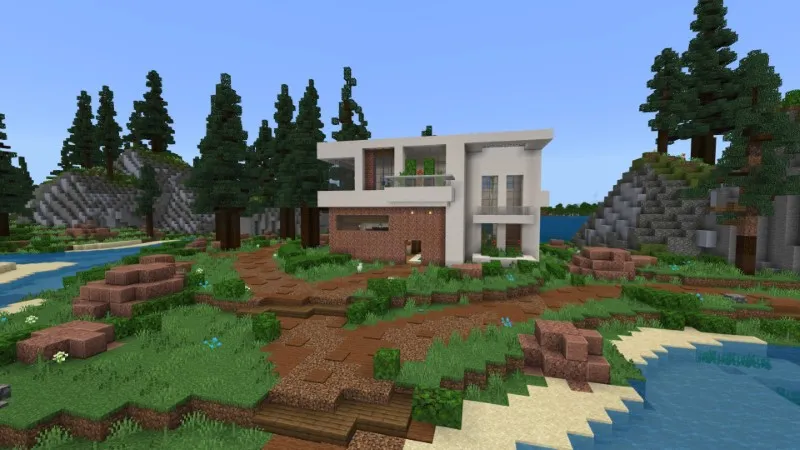 Mansion: Noob Vs Pro Vs Hacker