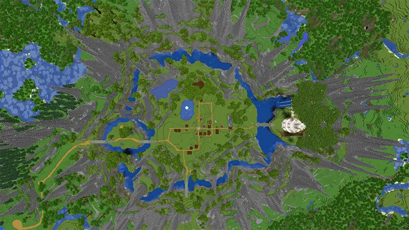 Fantasy Middle Village