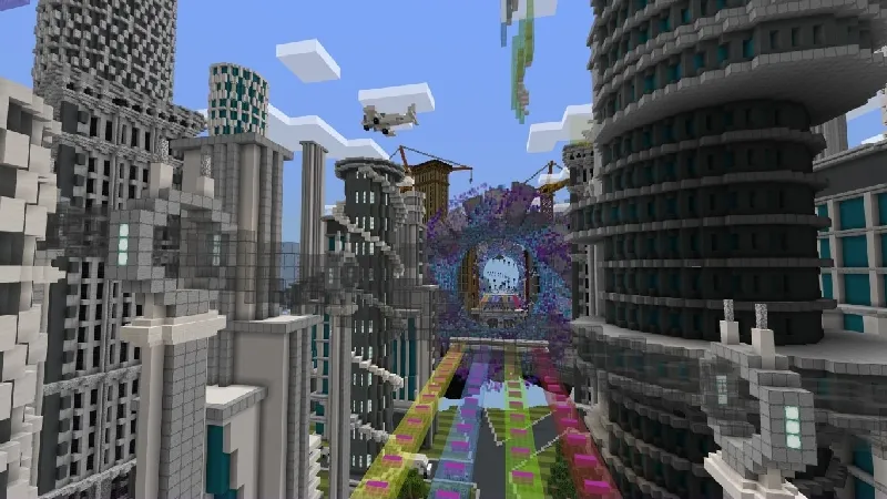 Mega Lucky Block Race