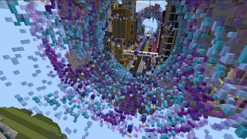 Mega Lucky Block Race