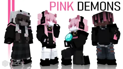 Trendy Pink Demons