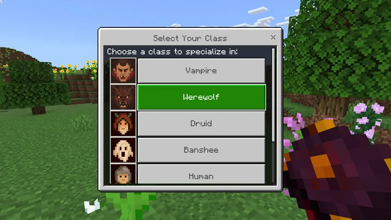 RPG CLASSES! ADD-ON