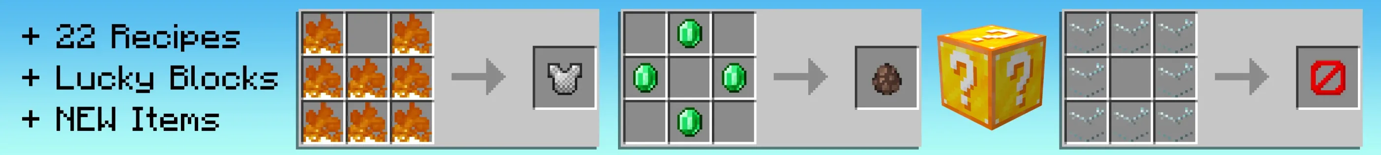 Hacker Crafting Recipes