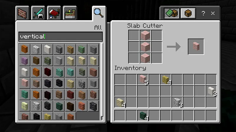 VERTICAL SLABS+