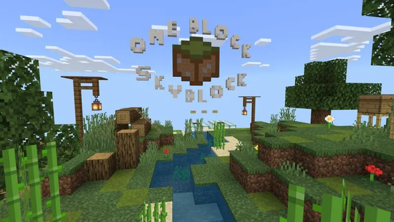 ONE BLOCK SKYBLOCK