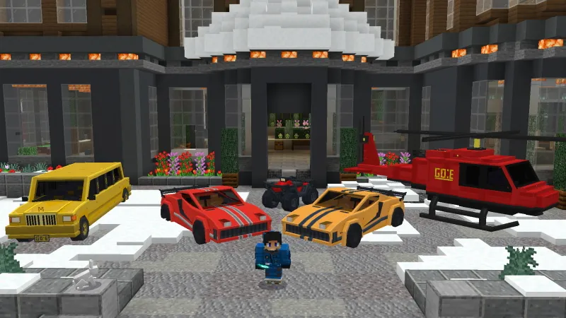 Winter Millionaire Mansion