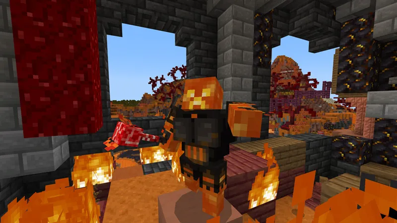 Becoming Lava Creeper