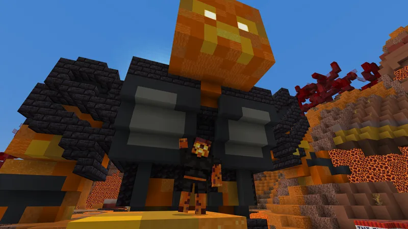 Becoming Lava Creeper