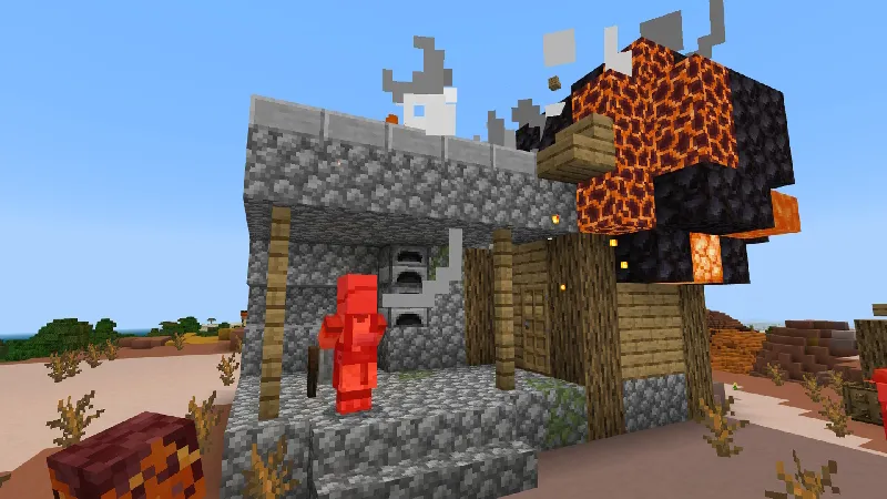 Becoming Lava Creeper