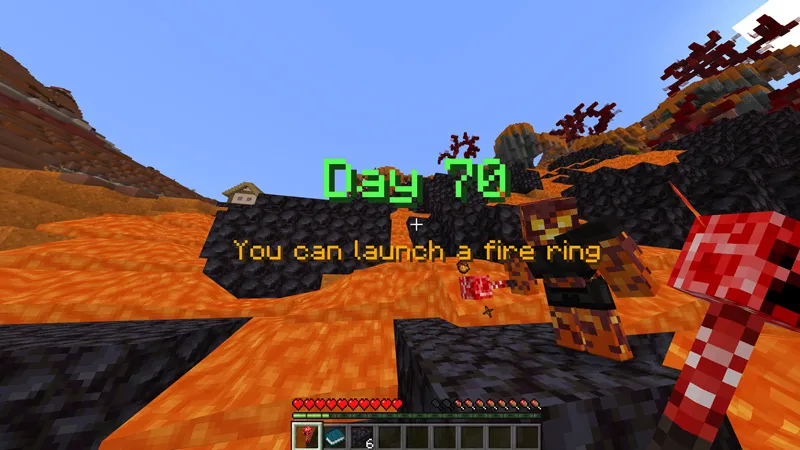 Becoming Lava Creeper