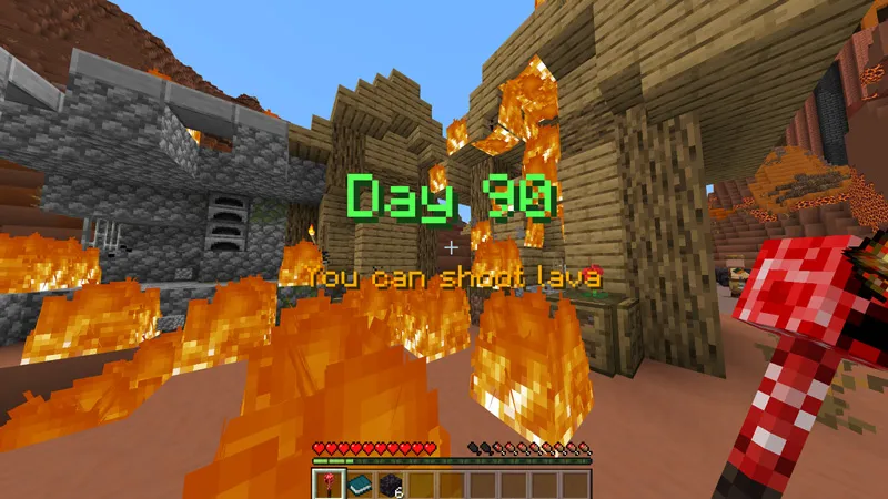 Becoming Lava Creeper