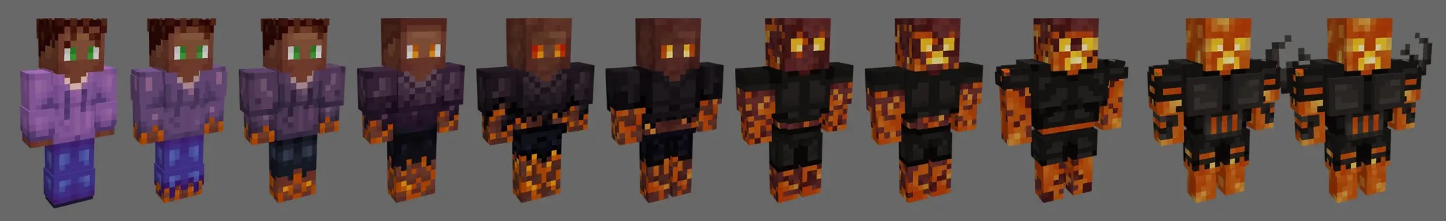Becoming Lava Creeper