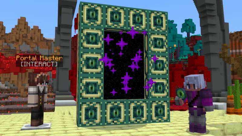 Transformed End Portal