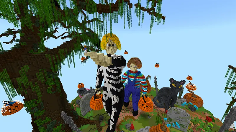 Halloween: Pumpkin Skyblock