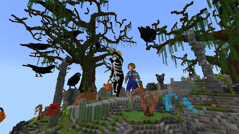 Halloween: Pumpkin Skyblock