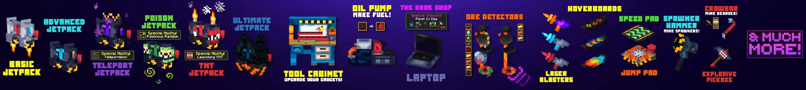 Jetpacks and More